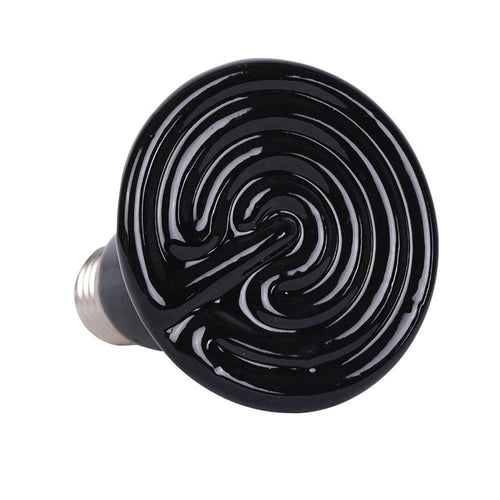 150W Pet Ceramic Heat Lamp - Infrared Heat Emitter Reptile Snake Lizard Chicken-0
