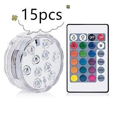 16 Colors Rgb Submersible Pool Light With Rf Remote Control - Illuminate Your Water Wonderland-22