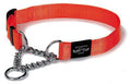 Rogz for dogs lumberjack half-slip collar orange-0