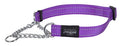 Rogz for dogs fanbelt half-slip collar purple-0