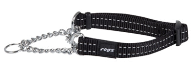 Rogz for dogs snake half-slip collar black-0