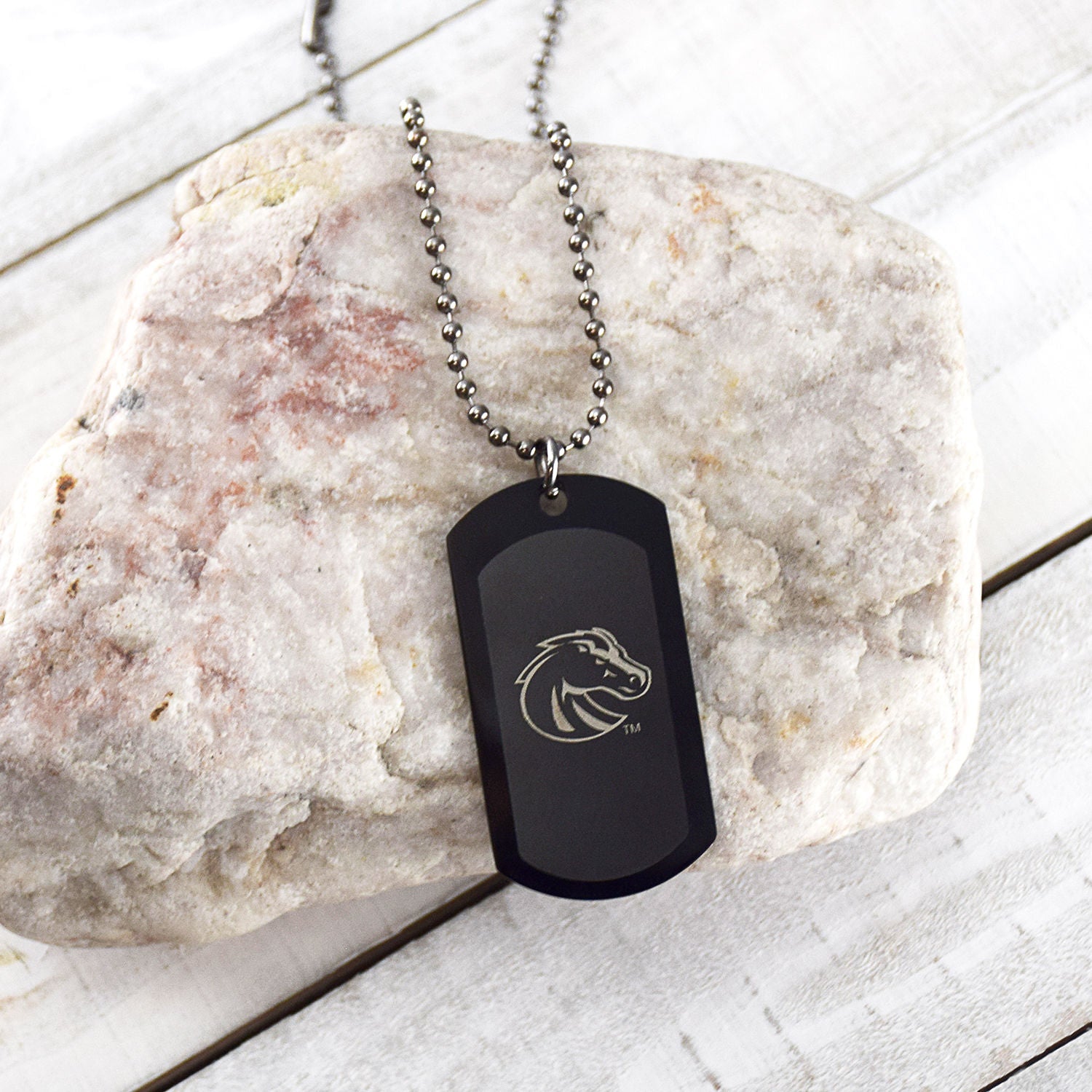Bronco Dog Tag-1