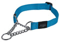 Rogz for dogs fanbelt halfslip collar turquoise-0