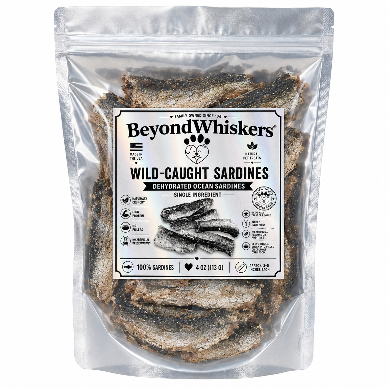 Wild-Caught Sardines for Dogs & Cats-1