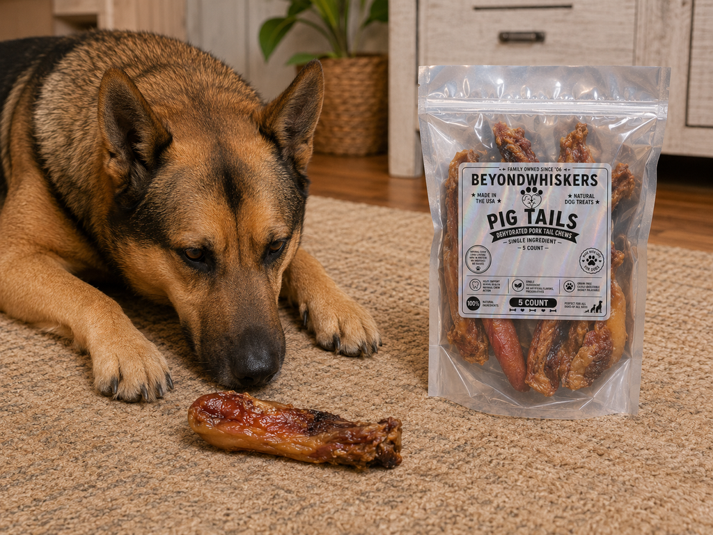 Dehydrated Pork Tails for Dogs-2