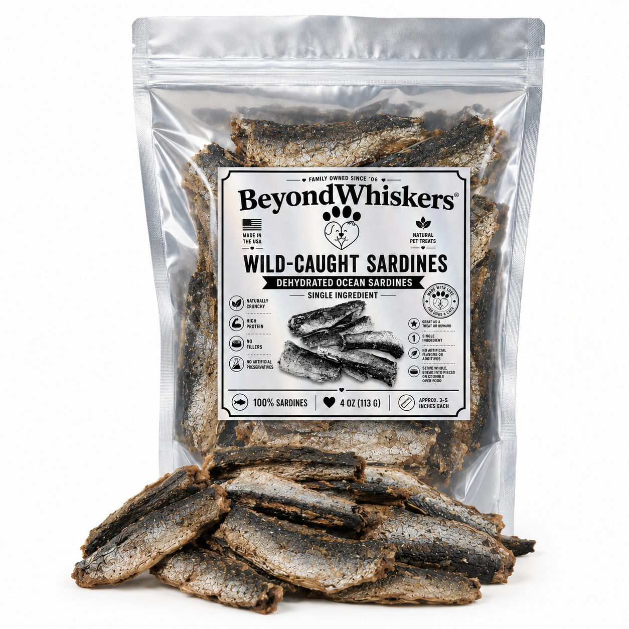 Wild-Caught Sardines for Dogs & Cats-0