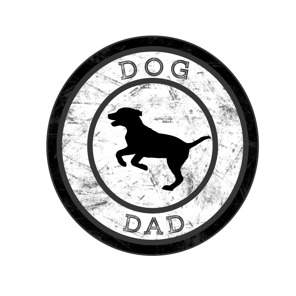 Dog Dad Sticker-0