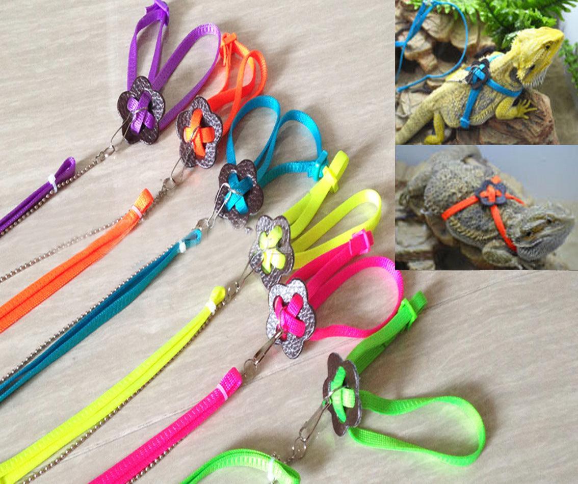 Adjustable Outdoor Lizard Leash - Stylish And Durable Pet Walking Rope-4