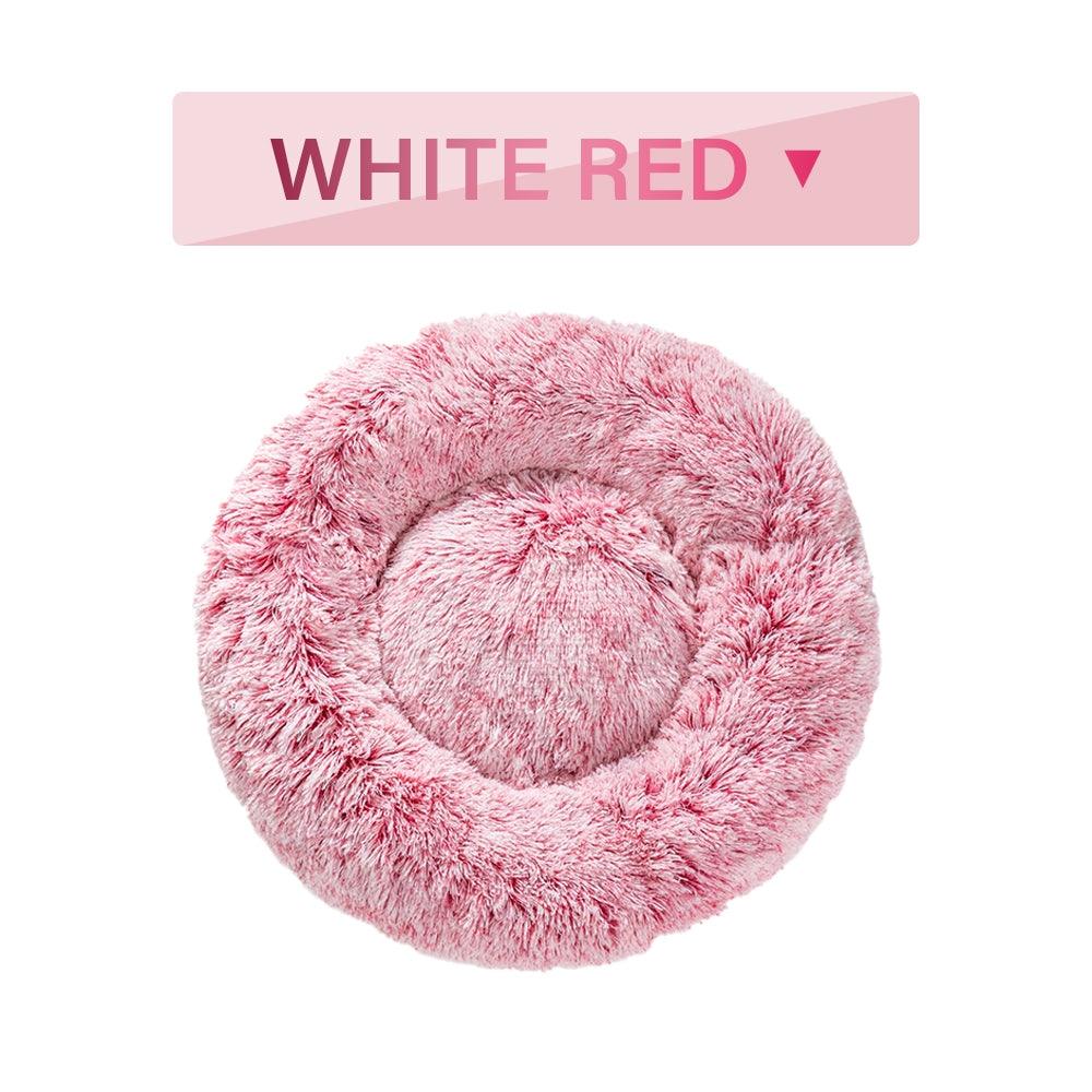 The Snugglepaws Plush Donut Pet Bed: Luxuriously Cozy Haven For Dogs And Cats-13