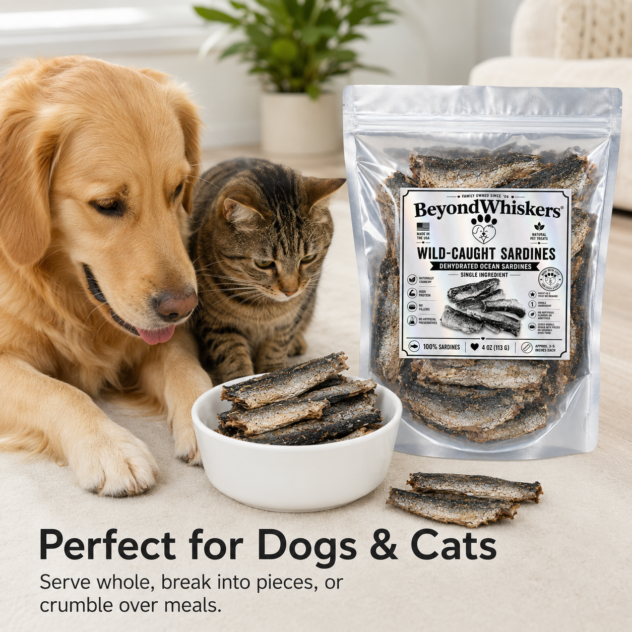 Wild-Caught Sardines for Dogs & Cats-2