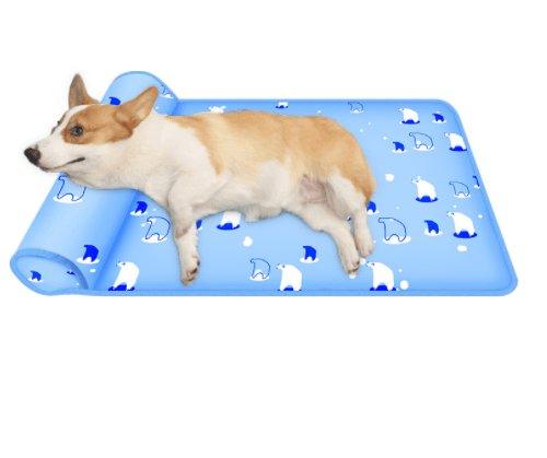 Cool Breeze Pet Comfort Mat: Breathable Cooling Pad With Pillow For Dogs And Cats-1