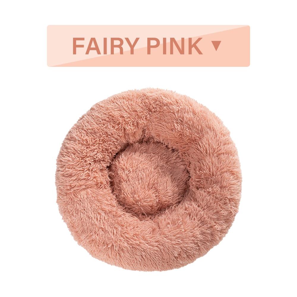 The Snugglepaws Plush Donut Pet Bed: Luxuriously Cozy Haven For Dogs And Cats-16